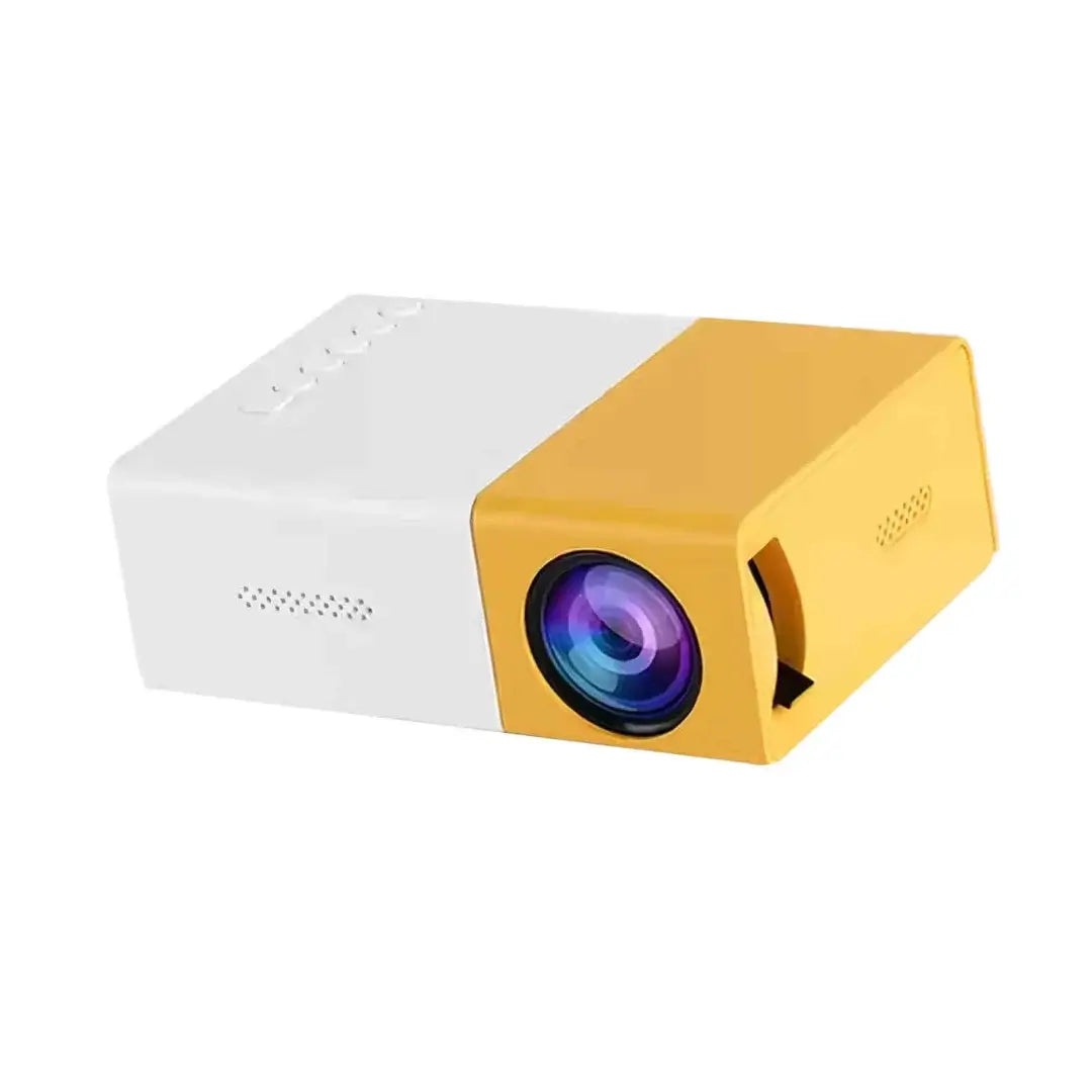 Gold portable cartoon projector